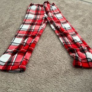 fluffy christmas pj pants